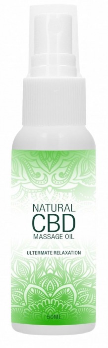 Массажное масло Natural CBD Massage Oil - 50 мл. - Shots Media BV - купить с доставкой в Ессентуках