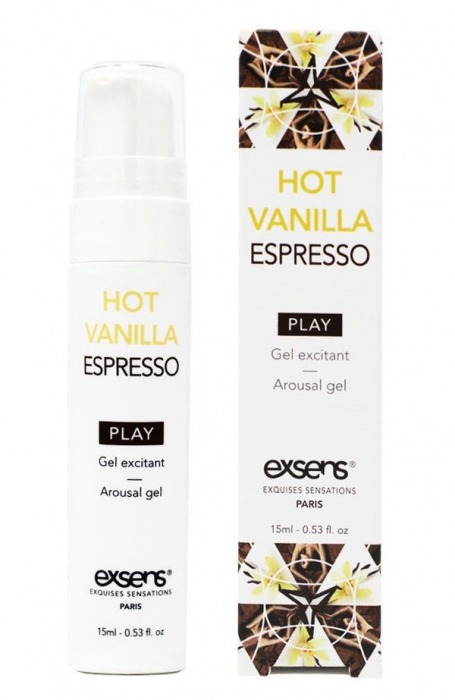 Возбуждающий гель Hot Vanilla Espresso Arousal Gel - 15 мл. - Exsens - купить с доставкой в Ессентуках