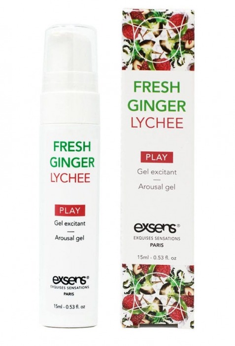 Возбуждающий гель Fresh Ginger Lychee Arousal Gel - 15 мл. - Exsens - купить с доставкой в Ессентуках