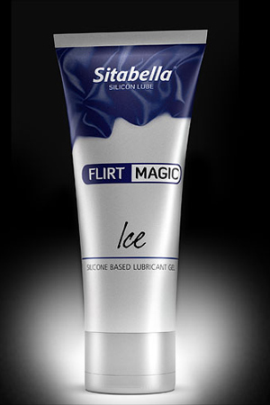 Силиконовая гель-смазка FLIRT MAGIC Ice с лёгким пролонгирующим эффектом - 75 мл. - Sitabella - купить с доставкой в Ессентуках