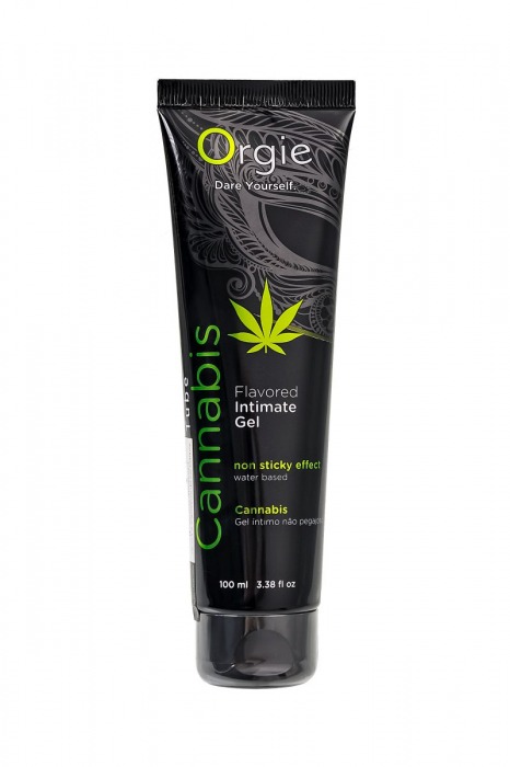 Интимный гель на водной основе ORGIE Lube Tube Cannabis - 100 мл. - ORGIE - купить с доставкой в Ессентуках