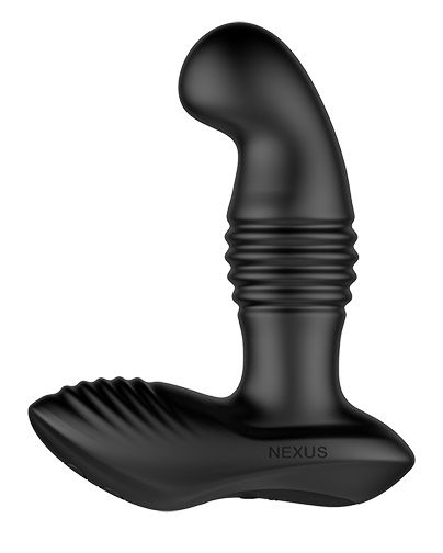Черный массажер простаты Nexus Thrust с возвратно-поступательными движениями - 13,8 см. - Nexus Range - в Ессентуках купить с доставкой