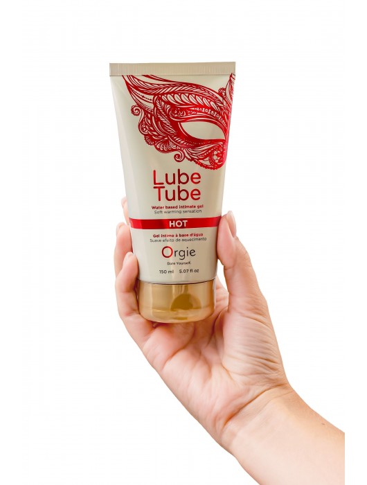 Интимный гель на водной основе Lube Tube Hot с разогревающим эффектом - 150 мл. - ORGIE - купить с доставкой в Ессентуках