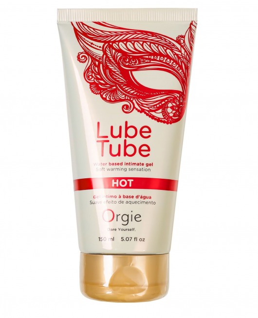 Интимный гель на водной основе Lube Tube Hot с разогревающим эффектом - 150 мл. - ORGIE - купить с доставкой в Ессентуках