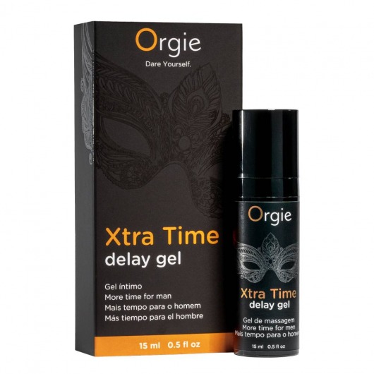 Продлевающий гель Orgie Xtra Time Delay Gel - 15 мл. - ORGIE - купить с доставкой в Ессентуках