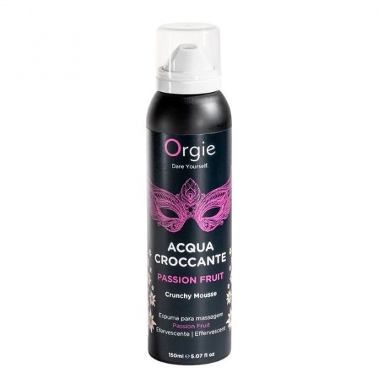 Хрустящая пенка для массажа Acqua Croccante Passion Fruit - 150 мл. - ORGIE - купить с доставкой в Ессентуках