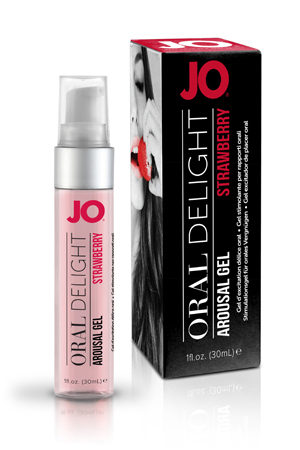 Клубничный лубрикант для оральных ласк Oral Delight Strawberry Sensation - 30 мл. - System JO - купить с доставкой в Ессентуках