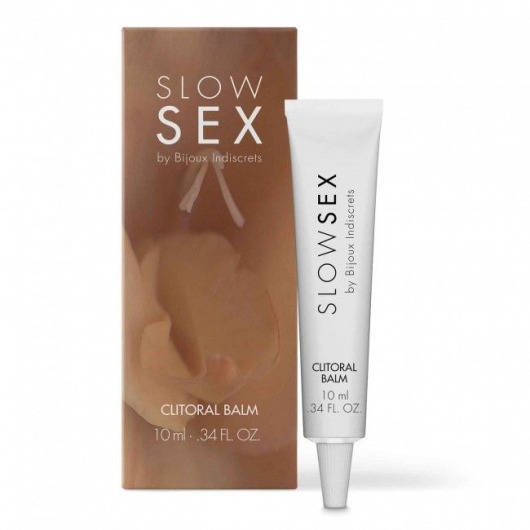 Бальзам для клитора Slow Sex Clitoral Balm - 10 мл. - Bijoux Indiscrets - купить с доставкой в Ессентуках