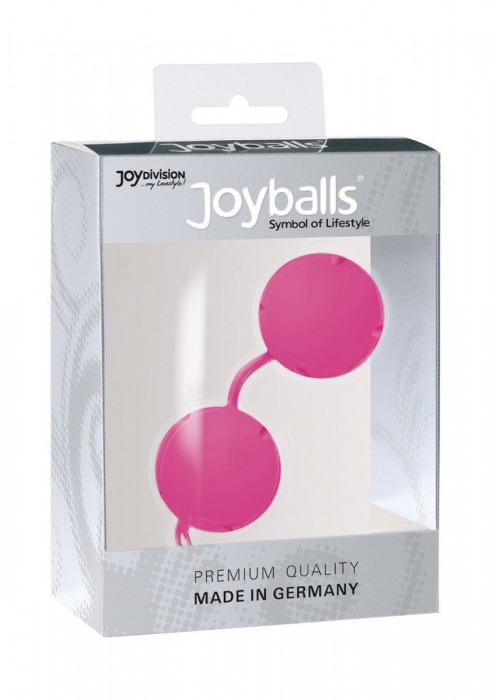 Розовые вагинальные шарики Joyballs Pink - Joy Division