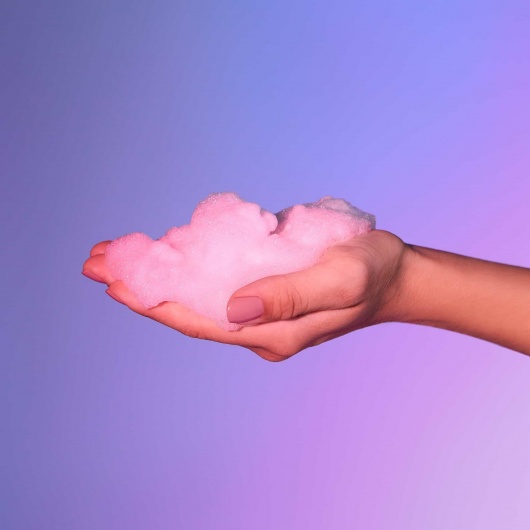 Массажная хрустящая пенка Tickle My Body Cotton Candy с ароматом сладкой ваты - 150 мл. - Love to Love - купить с доставкой в Ессентуках