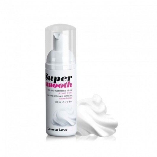 Лубрикант нежнейшая пенка Super Smooth Foaming Intime Lubricant - 50 мл. - Love to Love - купить с доставкой в Ессентуках