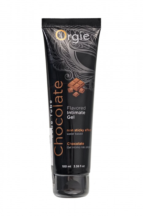 Интимный гель на водной основе Lube Tube Chocolate с шоколадным вкусом - 100 мл. - ORGIE - купить с доставкой в Ессентуках