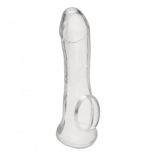 Прозрачная насадка на пенис Transparent Penis Enhancing Sleeve Extension - 15,9 см. - BlueLine - в Ессентуках купить с доставкой