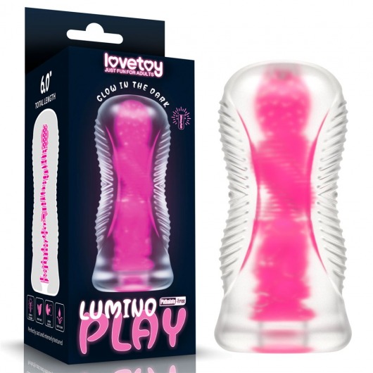 Светящийся в темноте мастурбатор 6.0 Lumino Play Masturbator - Lovetoy - в Ессентуках купить с доставкой