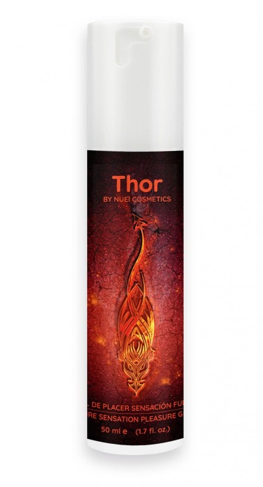 Возбуждающий унисекс гель Thor Fire Gel - 50 мл. - Nuei cosmetics - купить с доставкой в Ессентуках