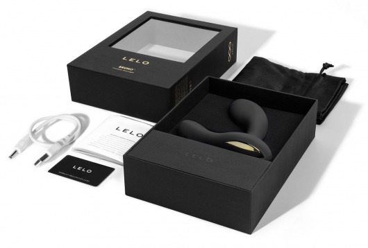 Чёрный перезаряжаемый стимулятор простаты Bruno Black - Lelo - в Ессентуках купить с доставкой