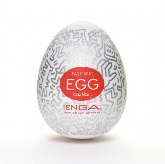 Мастурбатор-яйцо Keith Haring EGG PARTY - Tenga - в Ессентуках купить с доставкой