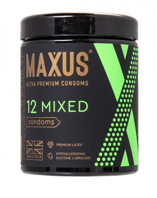 Презервативы MAXUS Mixed - 12 шт. - Maxus - купить с доставкой в Ессентуках