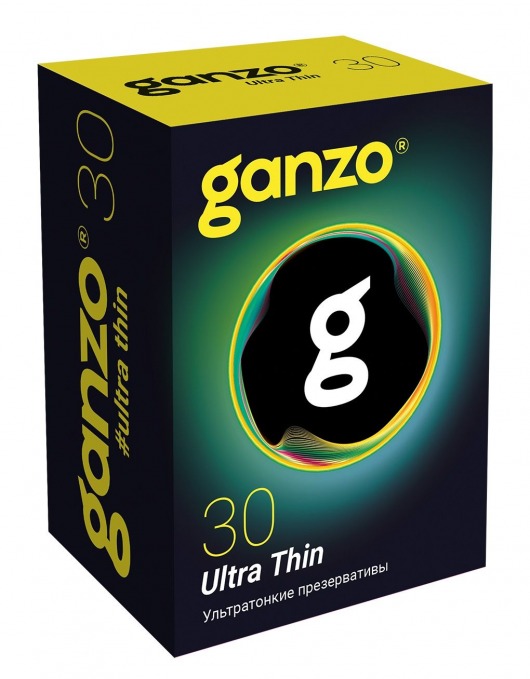 Супертонкие презервативы Ganzo Ultra thin - 30 шт. - Ganzo - купить с доставкой в Ессентуках