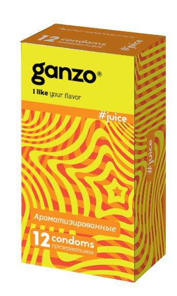 Ароматизированные презервативы Ganzo Juice - 12 шт. - Ganzo - купить с доставкой в Ессентуках