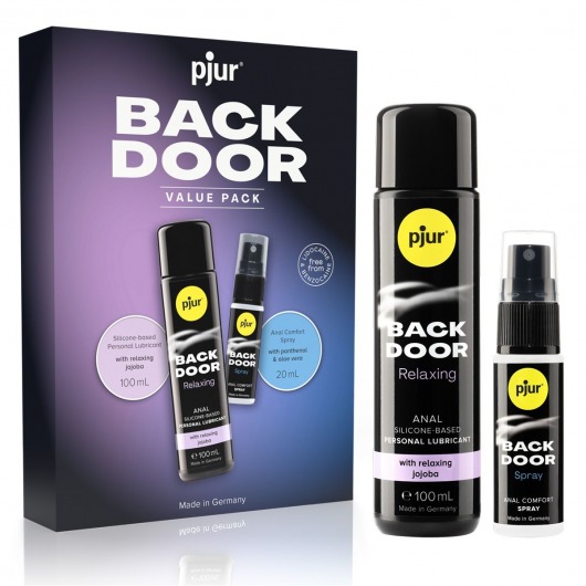 Набор для анального секса pjur Back Door Value Pack - Pjur - купить с доставкой в Ессентуках