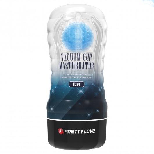 Прозрачный текстурированный мастурбатор Vacuum Cup Masturbator Planet - Baile - в Ессентуках купить с доставкой