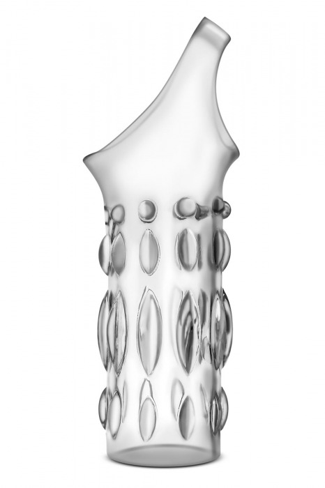 Прозрачная насадка на пенис Stretchy Studded Penis Sleeve Ring - Blush Novelties - в Ессентуках купить с доставкой