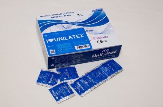 Классические презервативы Unilatex Natural Plain - 144 шт. - Unilatex - купить с доставкой в Ессентуках