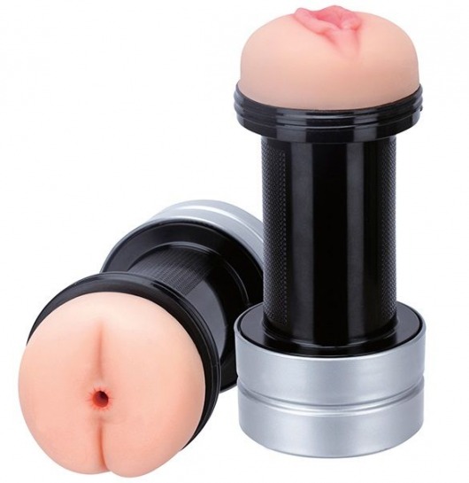 Мастурбатор 2-в-1 REALSTUFF 2 IN 1 HUMMER ANUS   VAGINA: вагина и анус - Dream Toys - в Ессентуках купить с доставкой