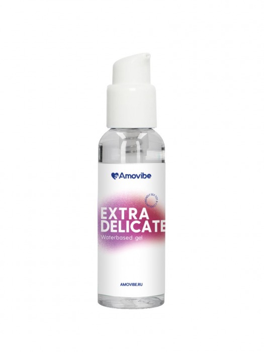 Гель на водной основе Amovibe Extra Delicate - 50 мл. - Amovibe - купить с доставкой в Ессентуках