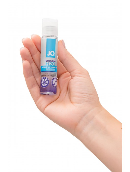 Охлаждающий лубрикант на водной основе JO H2O COOLING - 30 мл. - System JO - купить с доставкой в Ессентуках