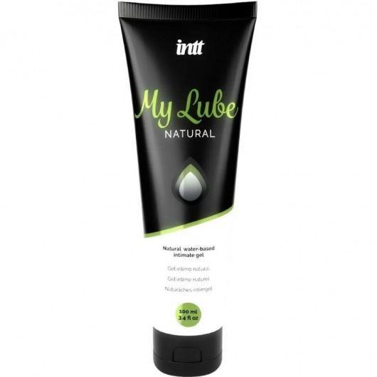 Увлажняющий гель-лубрикант на водной основе  для тела My Lube Natural - 100 мл. - INTT - купить с доставкой в Ессентуках