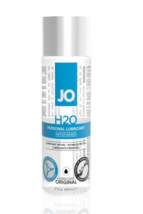 Нейтральный лубрикант на водной основе JO Personal Lubricant H2O - 60 мл. - System JO - купить с доставкой в Ессентуках