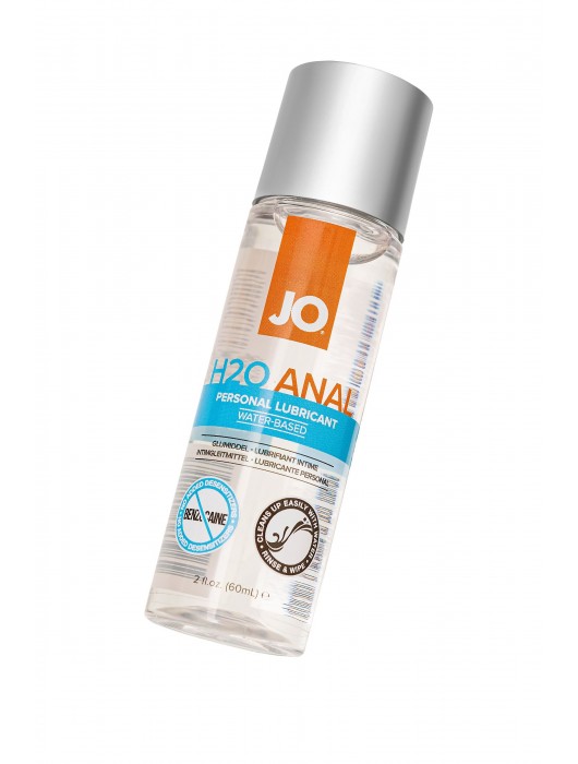 Анальный лубрикант на водной основе JO Anal H2O - 60 мл. - System JO - купить с доставкой в Ессентуках