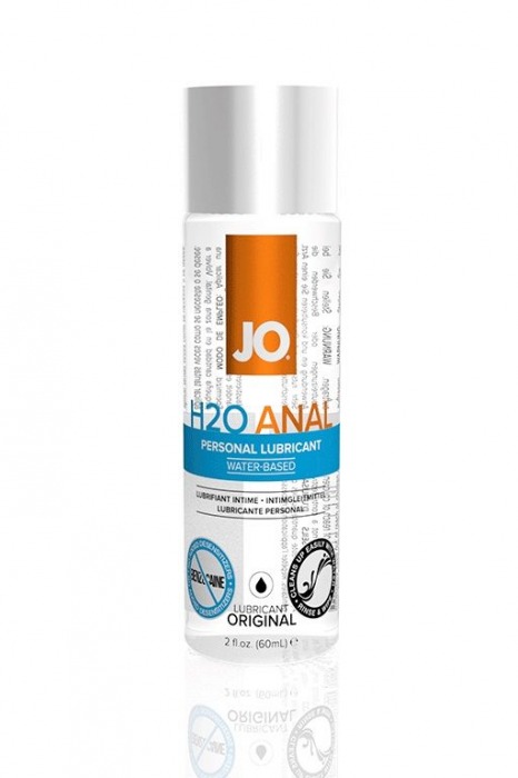 Анальный лубрикант на водной основе JO Anal H2O - 60 мл. - System JO - купить с доставкой в Ессентуках