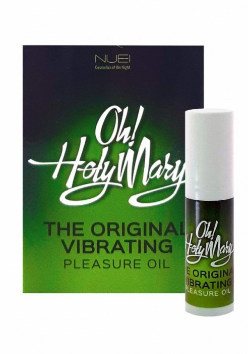 Масло унисекс с эффектом вибрации Oh! Holy Mary - 6 мл. - Nuei cosmetics - купить с доставкой в Ессентуках