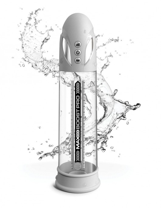 Белая вакуумная автоматическая помпа Max Boost Pro Flow - Pipedream - в Ессентуках купить с доставкой