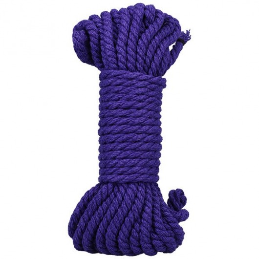 Фиолетовая верёвка для связывания и фиксации Bind Tie - 9,14 м. - Doc Johnson - купить с доставкой в Ессентуках