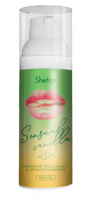 Интимная гель-смазка Shefox Premium «Чувственная ваниль» - 50 мл. - Shefox - купить с доставкой в Ессентуках