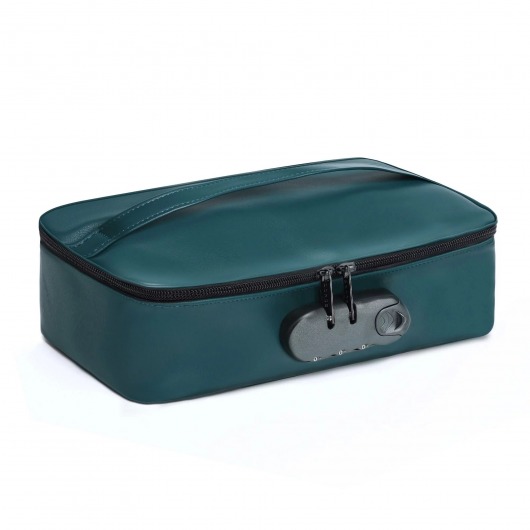 Зеленая сумочка для хранения игрушек Discreet Box - Dorcel - купить с доставкой в Ессентуках Зеленая сумочка для хранения игрушек Discreet Box - Dorcel - купить с доставкой в Ессентуках