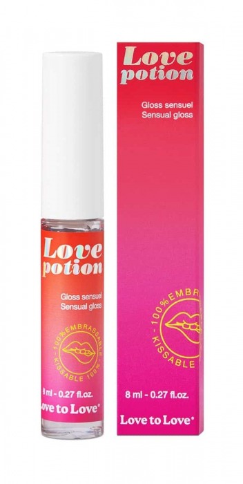 Возбуждающий блеск для губ Love Potion - 8 мл. - Love to Love - купить с доставкой в Ессентуках