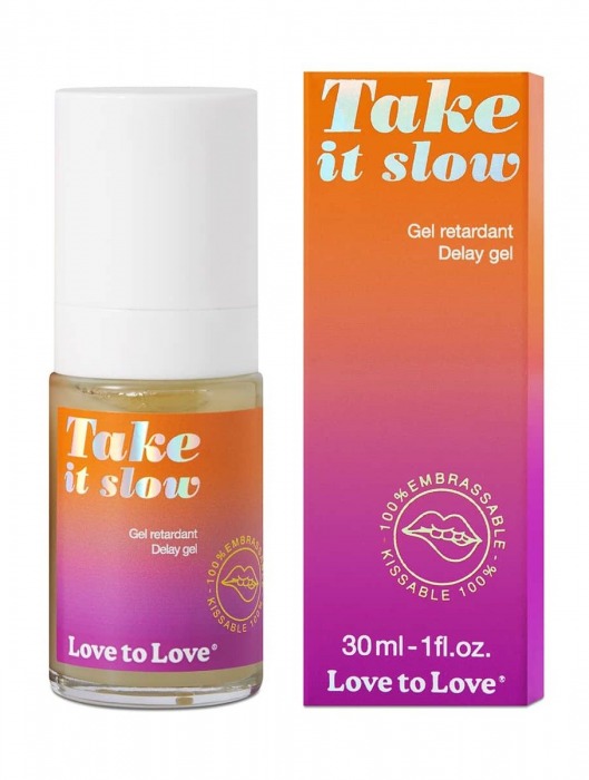 Пролонгирующий гель для мужчин Take It Slow - 30 мл. - Love to Love - купить с доставкой в Ессентуках