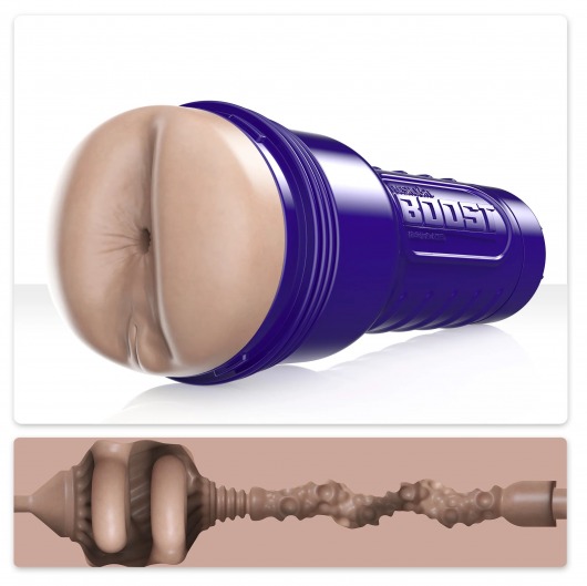 Телесный мастурбатор-анус Fleshlight Boost Blast Female - Fleshlight - в Ессентуках купить с доставкой