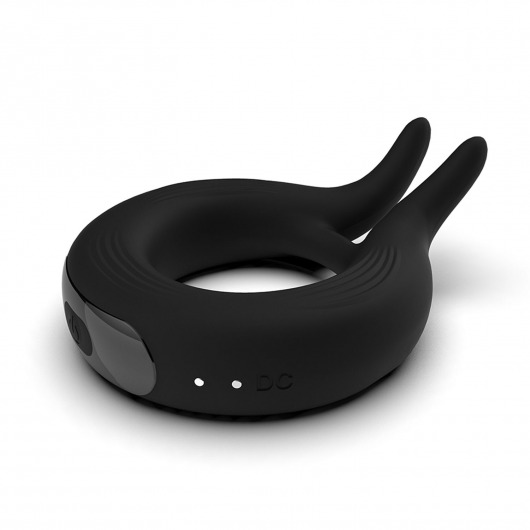 Черное эрекционное кольцо Marry Me Rechargeable Vibrating Cockring - Adrien Lastic - в Ессентуках купить с доставкой
