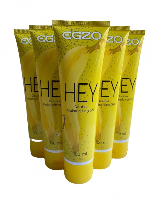 Набор из 5 анальных лубрикантов на водной основе Egzo Hey (по 100 мл.) - EGZO - купить с доставкой в Ессентуках