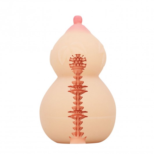 Телесный мастурбатор с соском Calabash - Baile - в Ессентуках купить с доставкой