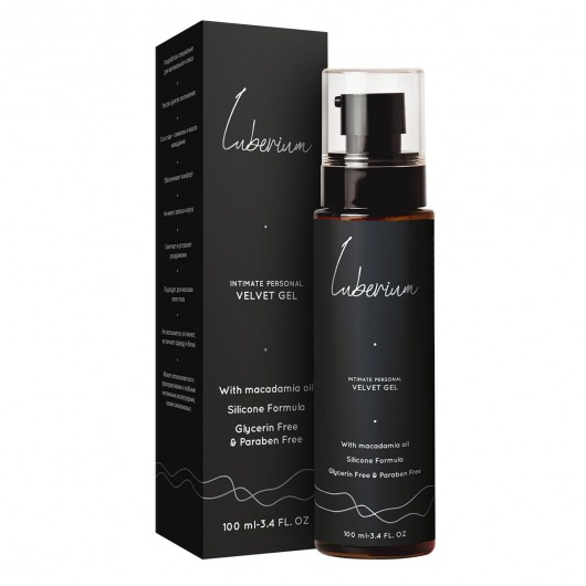 Интимный гель на силиконовой основе с маслом макадамии Luberium Velvel Gel - 100 мл. - Luberium - купить с доставкой в Ессентуках