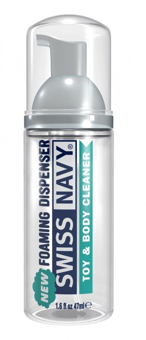 Очищающая пенка для игрушек и тела Toy   Body Cleaner Foamer - 47 мл. - Swiss navy - купить с доставкой в Ессентуках