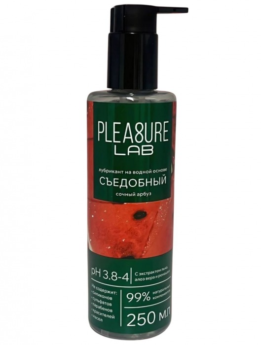 Лубрикант на водной основе Pleasure Lab с ароматом арбуза - 250 мл. - Pleasure Lab - купить с доставкой в Ессентуках