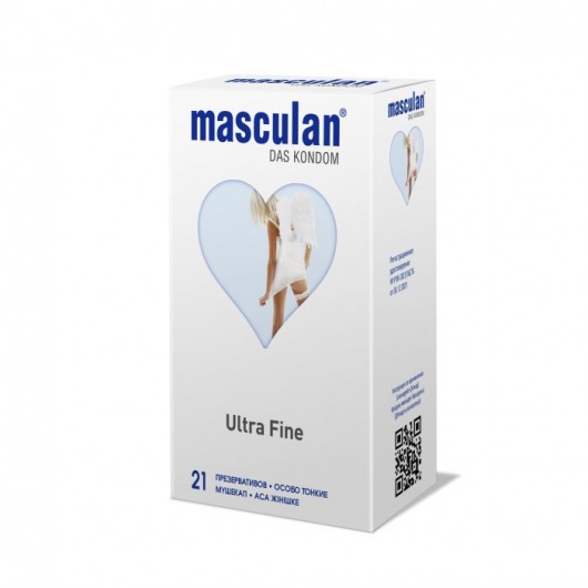 Особо тонкие презервативы Masculan Ultra Fine - 21 шт. - Masculan - купить с доставкой в Ессентуках